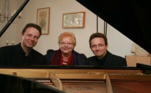 Trio LiteraTON: Stephan Lindemeyer, Doris Meyer, Bernhard Lückge